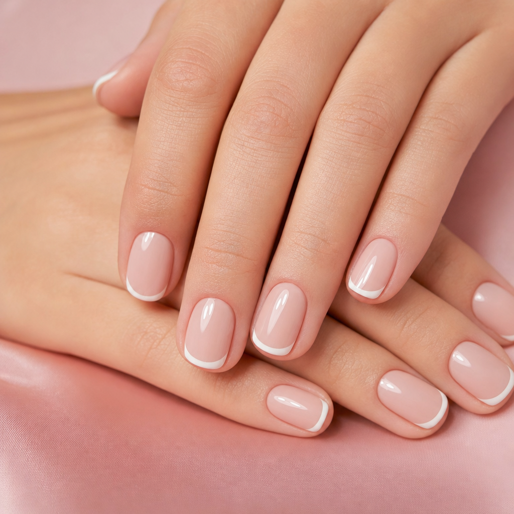Manicure francesa moderna
